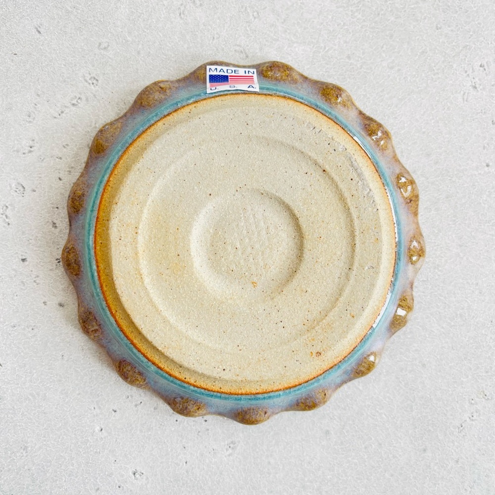 Down to Earth Pottery Small Butterfly Ceramic Trinket Dish Tray - Picture 3 of 5